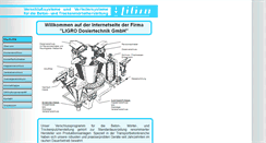 Desktop Screenshot of ligro.org